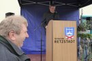 Markus Söder hielt eine humorvolle Rede. Sein Publikum musste schmunzeln.