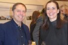 Evi Mohr, leidenschaftliche Verfechterin identitätsstiftenden Bauens, und Georg Redelbach, stellvertretender Vorsitzender der Kreisgruppe Unterfranken des Bundes Deutscher Architekten.