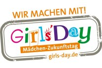 Eine Grafik zeigt an, dass sich das ALE Unterfranken am Girls‘ Day beteiligt.