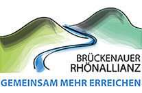 Das Logo der Brückenauer Rhönallianz mit dem Slogan „gemeinsam mehr erreichen“
